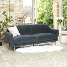 Tamar 3 Seater Sofa in Grey - thumbnail 1