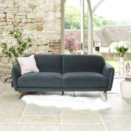 Tamar 3 Seater Sofa in Grey - thumbnail 2