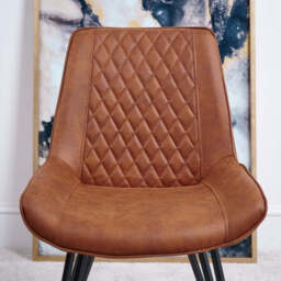 Finnick Tan Dining Chair (Set of 2) - thumbnail 3