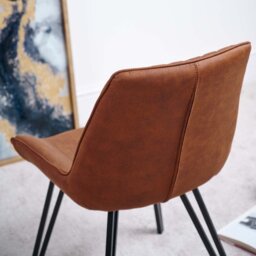Finnick Tan Dining Chair (Set of 2) - thumbnail 6