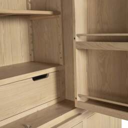 Bibury Triple Larder in Natural Oak - thumbnail 5