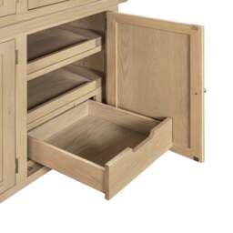 Bibury Triple Larder in Natural Oak - thumbnail 4