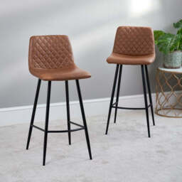 Ripley Bar Stool - Tan (Set of 2) - thumbnail 1