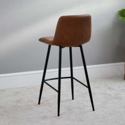 Ripley Bar Stool - Tan (Set of 2) - thumbnail 2