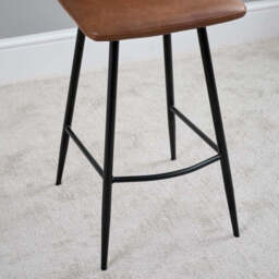Ripley Bar Stool - Tan (Set of 2) - thumbnail 6