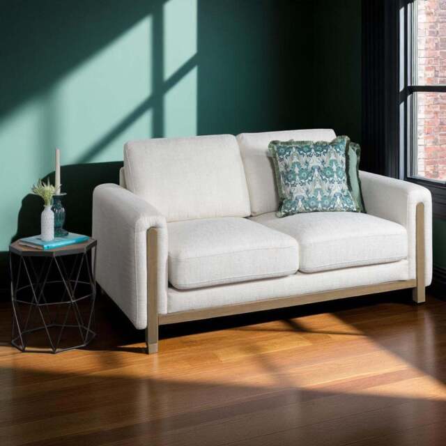 Eden 2 Seater Sofa - Cream - image 1