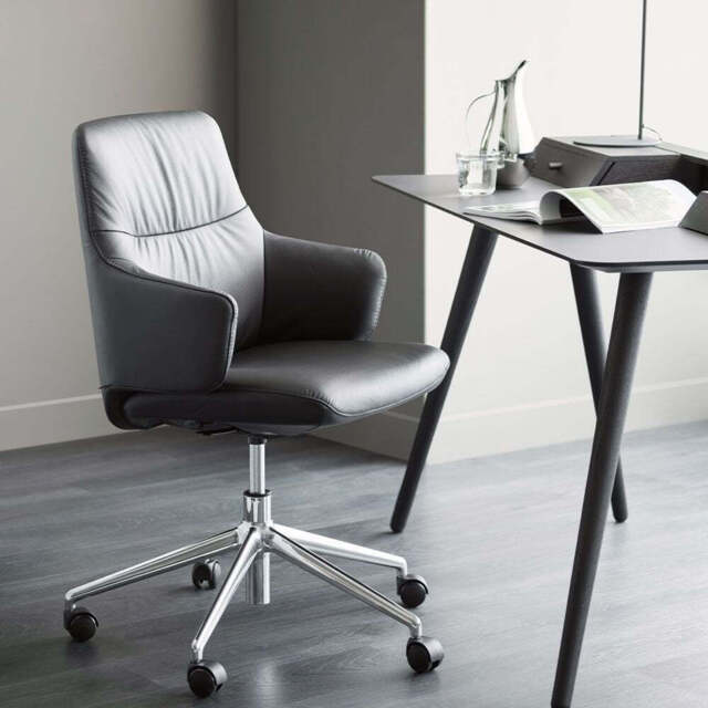 Stressless Mint Low Back Home Office Chair with arms - image 1