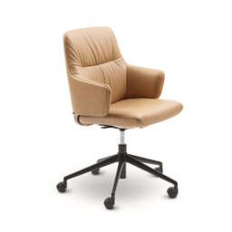 Stressless Mint Low Back Home Office Chair with arms - thumbnail 2
