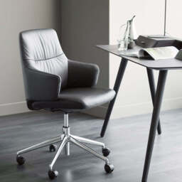Stressless Mint Low Back Home Office Chair with arms - thumbnail 1