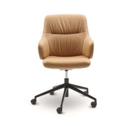 Stressless Mint Low Back Home Office Chair with arms - thumbnail 3