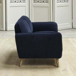Tamar 2 Seater Sofa in Dark Blue - thumbnail 4