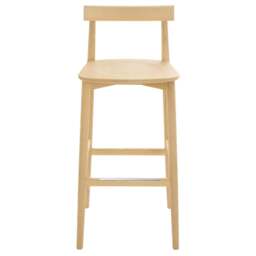 Lara Bar Stool with Back - thumbnail 1