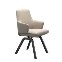 Stressless Vanilla Low Back Dining Chair with Contemporary Base - thumbnail 2