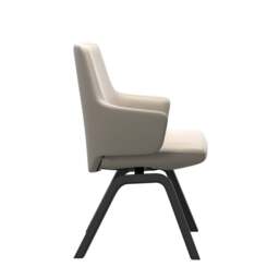 Stressless Vanilla Low Back Dining Chair with Contemporary Base - thumbnail 6