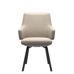 Stressless Vanilla Low Back Dining Chair with Contemporary Base - thumbnail 4