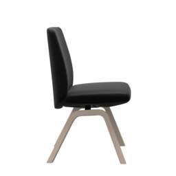 Stressless Vanilla Low Back Dining Chair with Contemporary Base - thumbnail 5