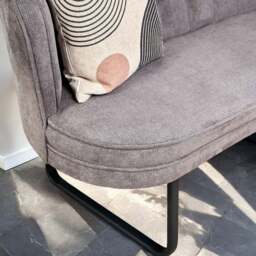 Frampton Corner Bench - Anthracite (Left Hand Facing) - thumbnail 5