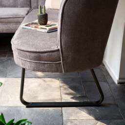 Frampton Corner Bench - Anthracite (Left Hand Facing) - thumbnail 3