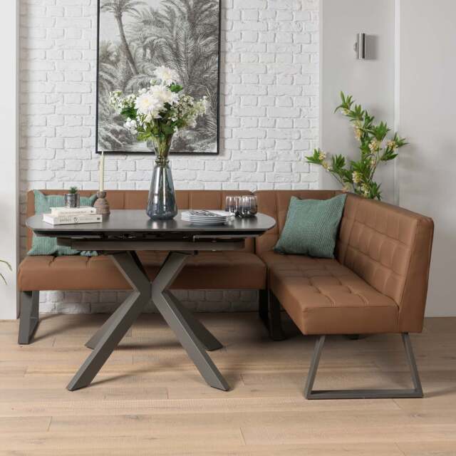 Saturn Motion Table 130-190cm in Dark Grey - image 1