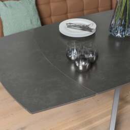 Saturn Motion Table 130-190cm in Dark Grey - thumbnail 4