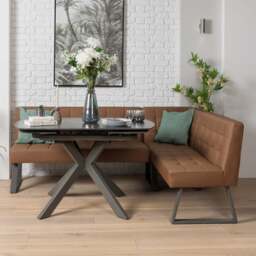 Saturn Motion Table 130-190cm in Dark Grey - thumbnail 1