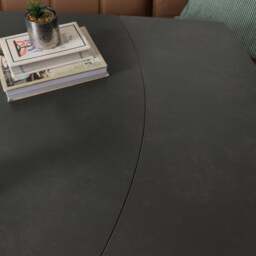 Saturn Motion Table 130-190cm in Dark Grey - thumbnail 5
