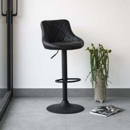 Jonathan Bar Stool in Black - thumbnail 1