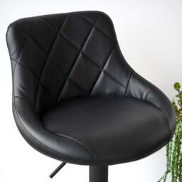 Jonathan Bar Stool in Black - thumbnail 3