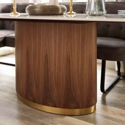 West Bay Dining Table 180cm with Frampton Corner Bench RHF and Low Bench in Anthracite - thumbnail 5
