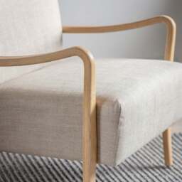 Chedworth Armchair Natural Linen - thumbnail 3