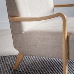 Chedworth Armchair Natural Linen - thumbnail 2