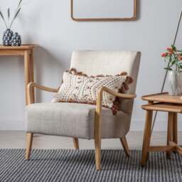 Chedworth Armchair Natural Linen - thumbnail 1
