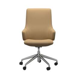 Stressless Laurel High Back Office Chair with Arms - thumbnail 2