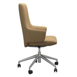 Stressless Laurel High Back Office Chair with Arms - thumbnail 3