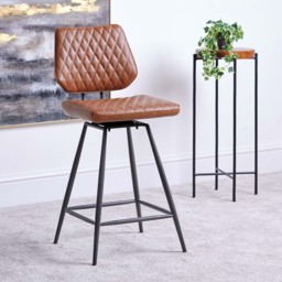 Digby Bar Stool - Tan - thumbnail 1