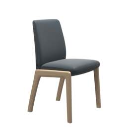 Stressless Vanilla Low Back Dining Chair with Traditional Base - Large / Stressless Batick - thumbnail 2