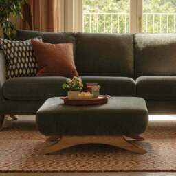 Ercol Ballard Footstool - Ercol Universal Collection Fabrics