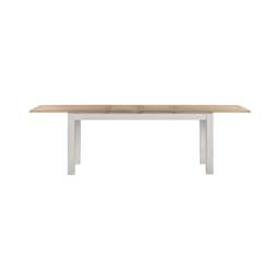 Tetbury Medium Extending Dining Table in Painted / Oak - thumbnail 2