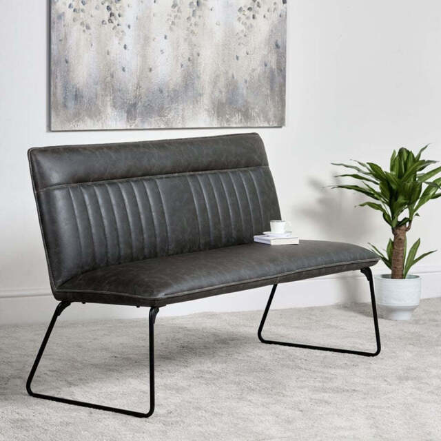 Hardy Bench Seat - Grey - image 1