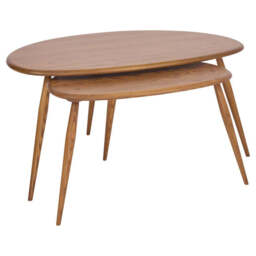 Ercol Pebble Coffee Table Nest - thumbnail 2