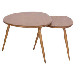 Ercol Pebble Coffee Table Nest - thumbnail 3