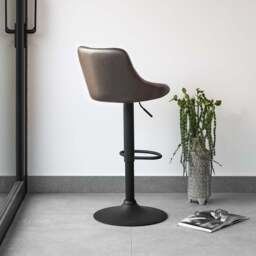 Jonathan Bar Stool in Grey - thumbnail 2