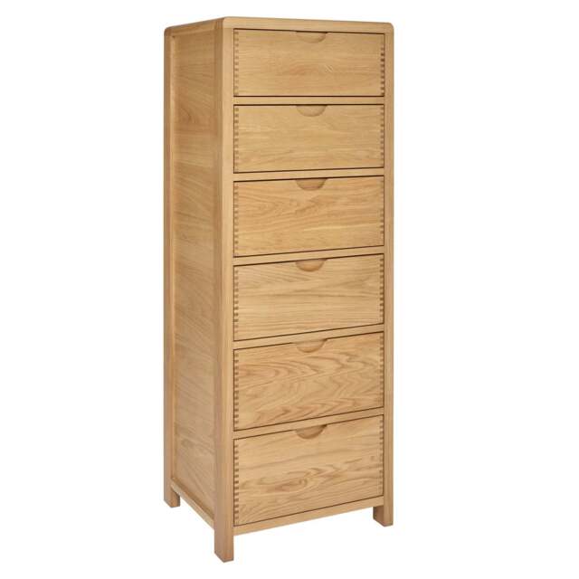 Ercol 1364 Bosco 6 Drawer Tall Chest - image 1