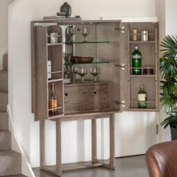 Craft Cocktail Cabinet Smoked - thumbnail 1
