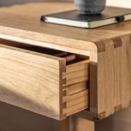 Craft 1 Drawer Bedside Natural - thumbnail 2