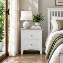 Chiltern 2 Drawer Bedside Table - thumbnail 1