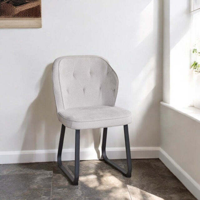 Frampton White Dining Chair - image 1