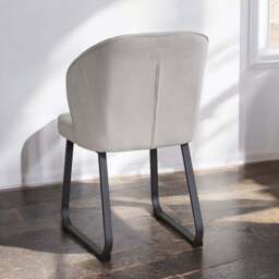 Frampton White Dining Chair - thumbnail 2