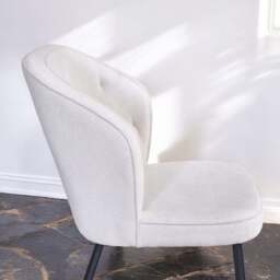Frampton White Dining Chair - thumbnail 4