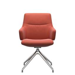 Stressless Mint Low Back Dining Chair with Cross Base - Large with Arms / Stressless Velaro - thumbnail 1
